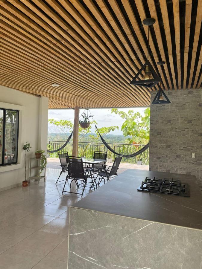 Cabana Campestre Con Piscina En La Hacienda Napoles Doradal Kültér fotó